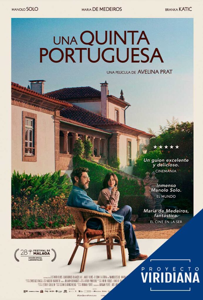 DIRECTORES EN EL ZOCO (PROYECTO VIRIDIANA – coloquio online). AVELINA PRAT Y MANOLO SOLO presentan «Una Quinta Portuguesa»