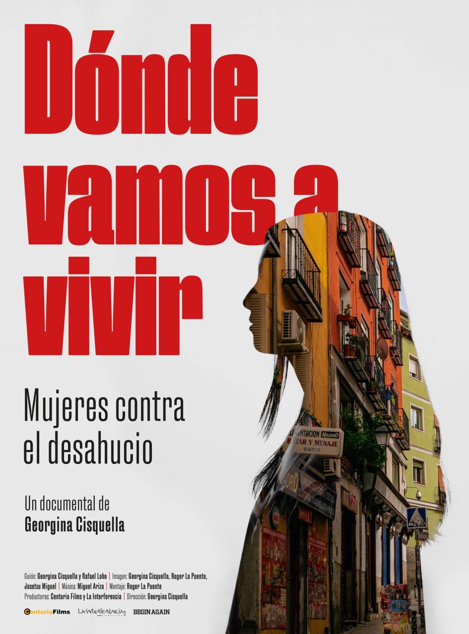 DIRECTORAS EN EL ZOCO. Georgina Cisquella (directora), Mercedes Revuelta y Elsa Riquelme  (asociaciones de vivienda) presentan: «Dónde Vamos a Vivir»