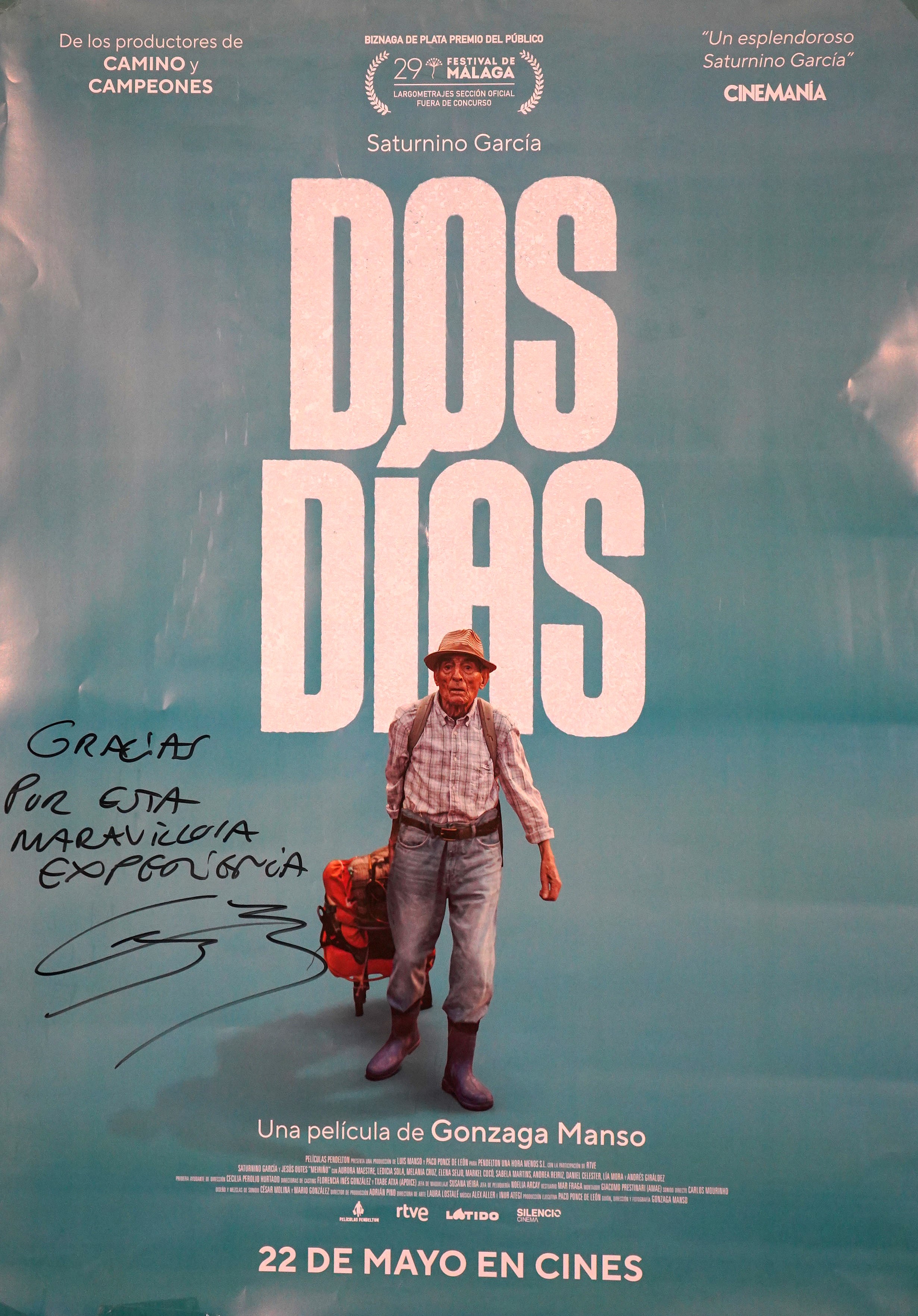 DIRECTORES EN EL ZOCO. GONZAGA MANSO (director) y PACO PONCE (productor) presentan «Dos días»