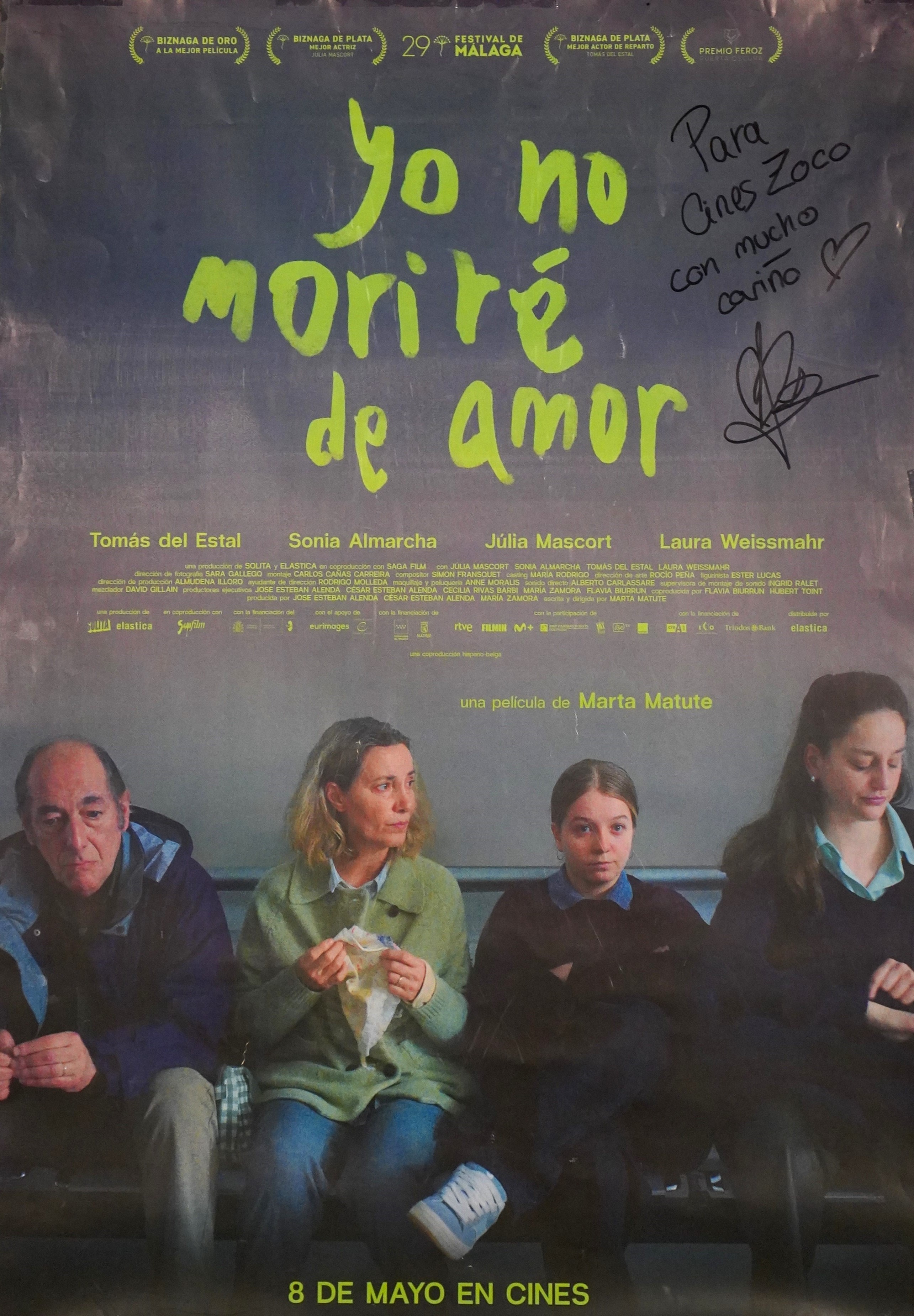 DIRECTORAS EN EL ZOCO. MARTA MATUTE presenta «Yo no moriré de amor»