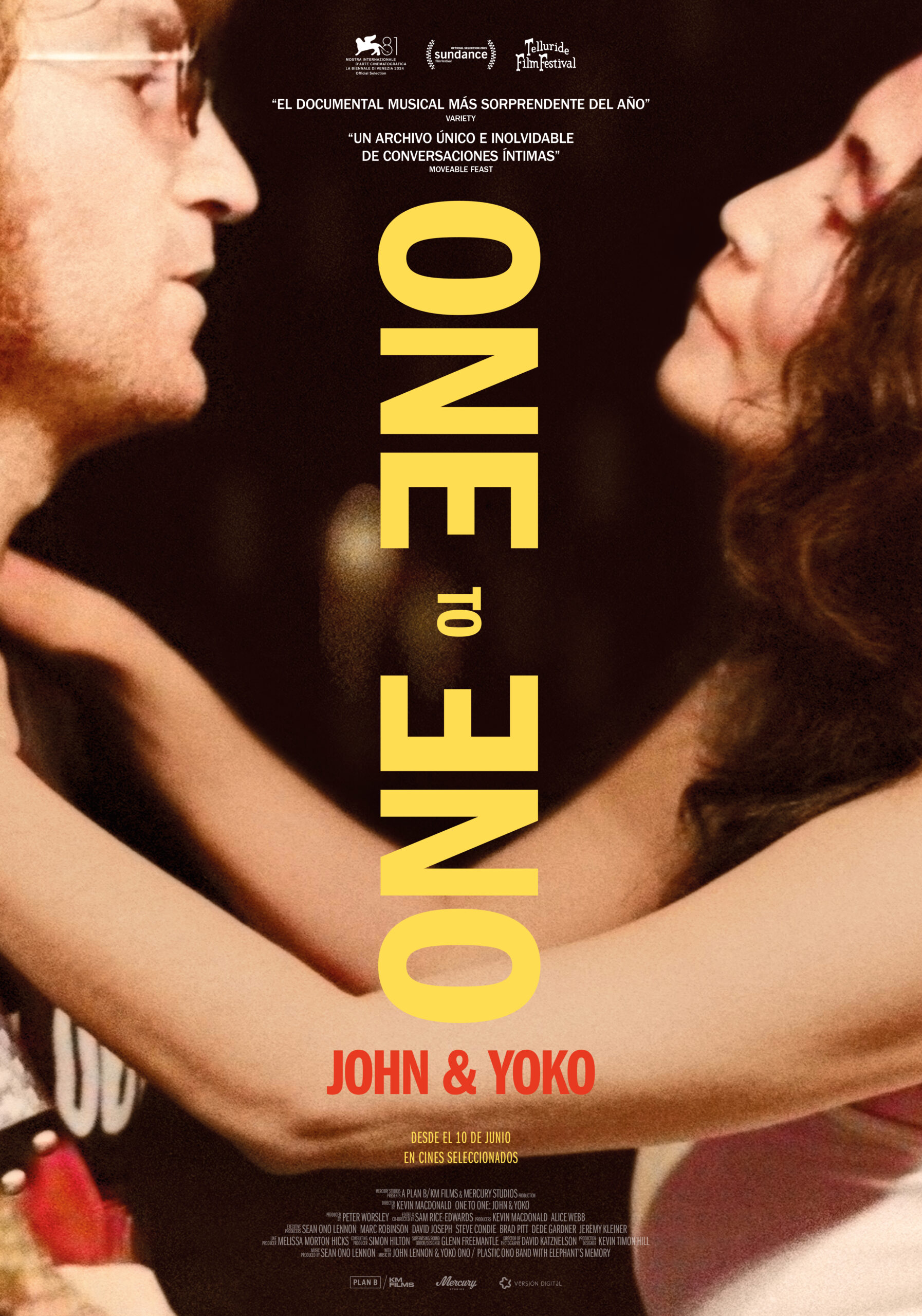 Proyección única por partida doble – John & Yoko: One to One en Cines Zoco (sin coloquio)