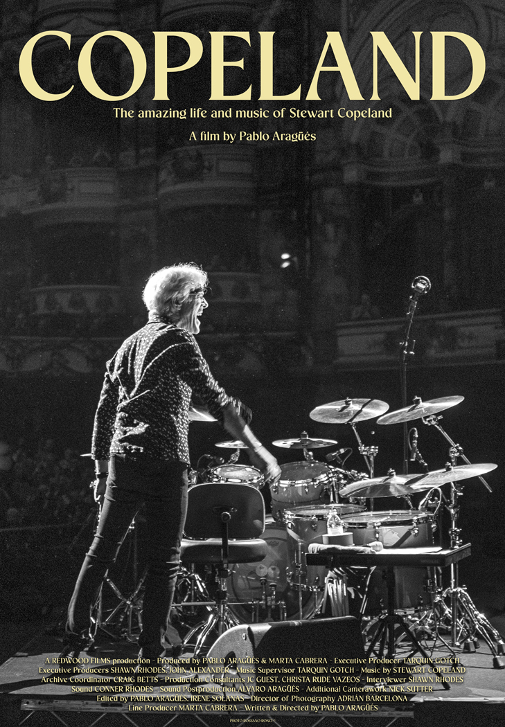 GET BACK! Music Doc Fest 2026. PABLO ARAGÜÉS presenta: «Copeland»