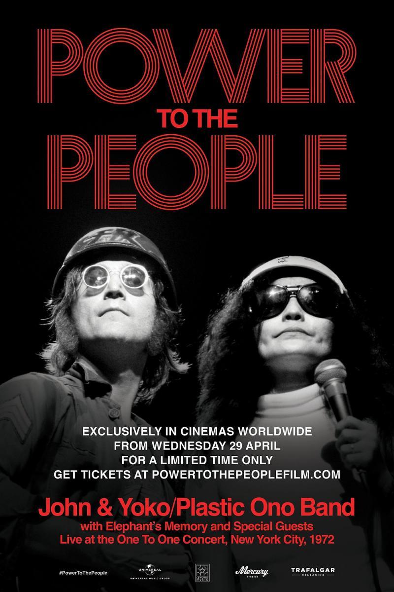 🎬 PROYECCIONES ESPECIALES ( 29/04 y 03/05) – «Power To The People: John & Yoko Live in NYC»