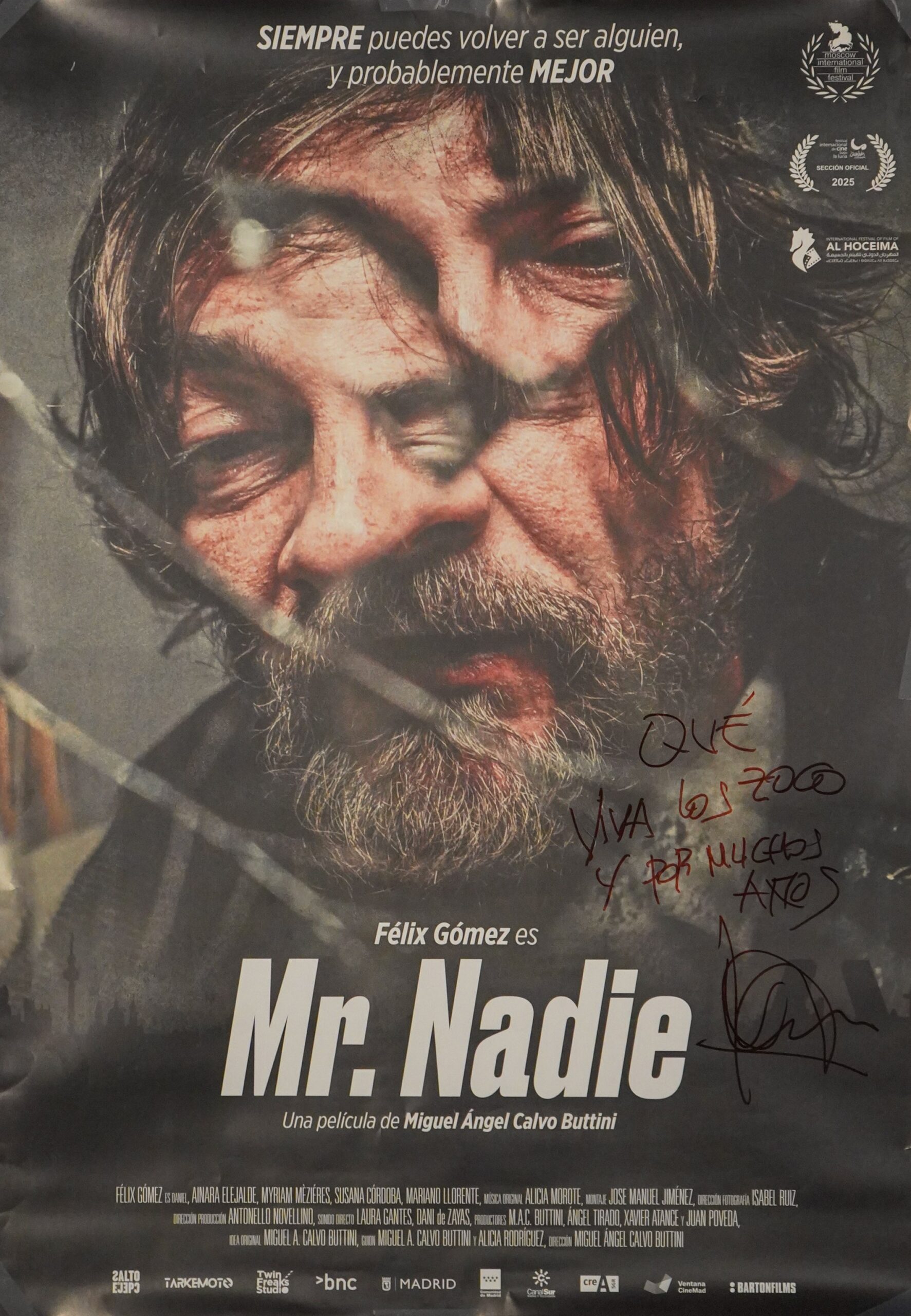 DIRECTORES EN EL ZOCO. MIGUEL ÁNGEL CALVO BUTTINI presenta «Mr. Nadie»