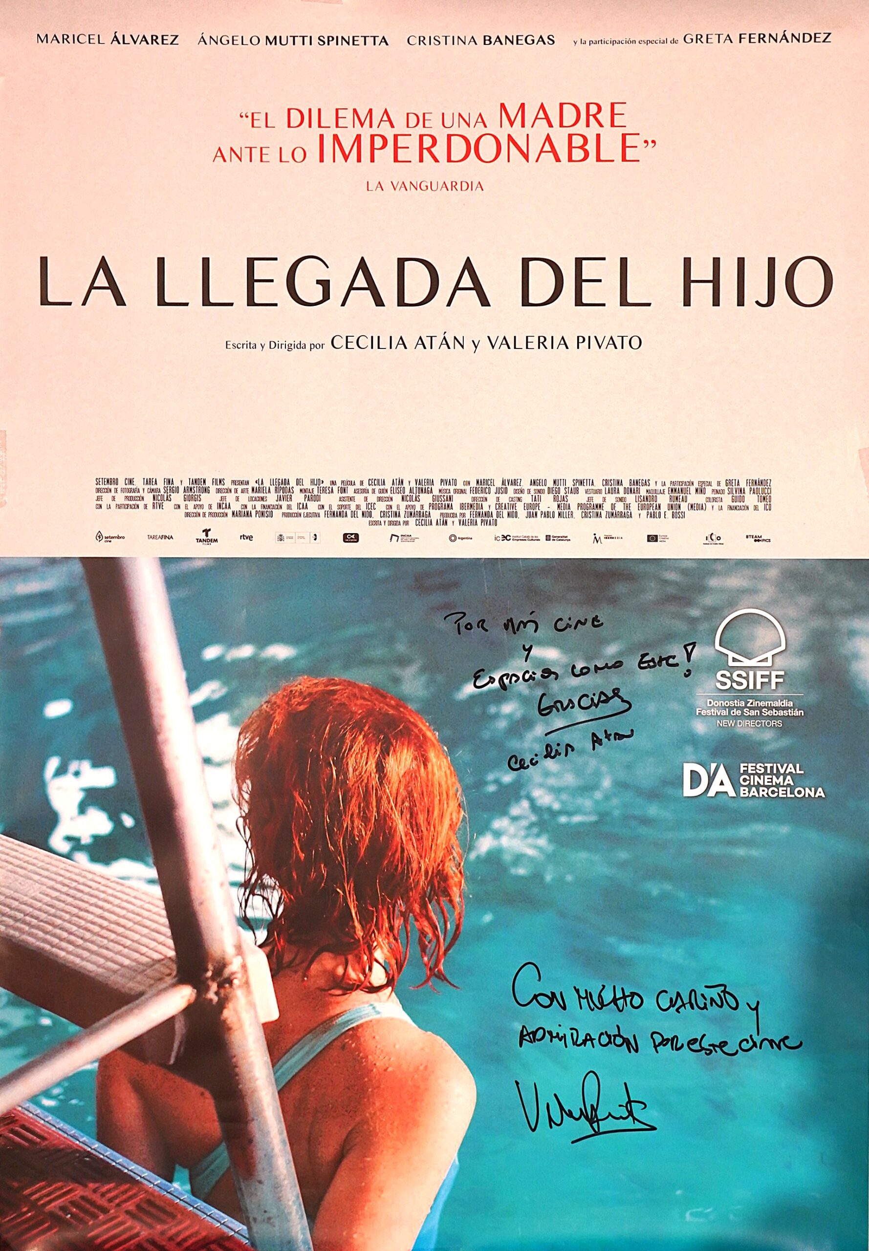 DIRECTORAS EN EL ZOCO. CECILIA ATÁN y VALERIA PIVATO presentan «La llegada del hijo»