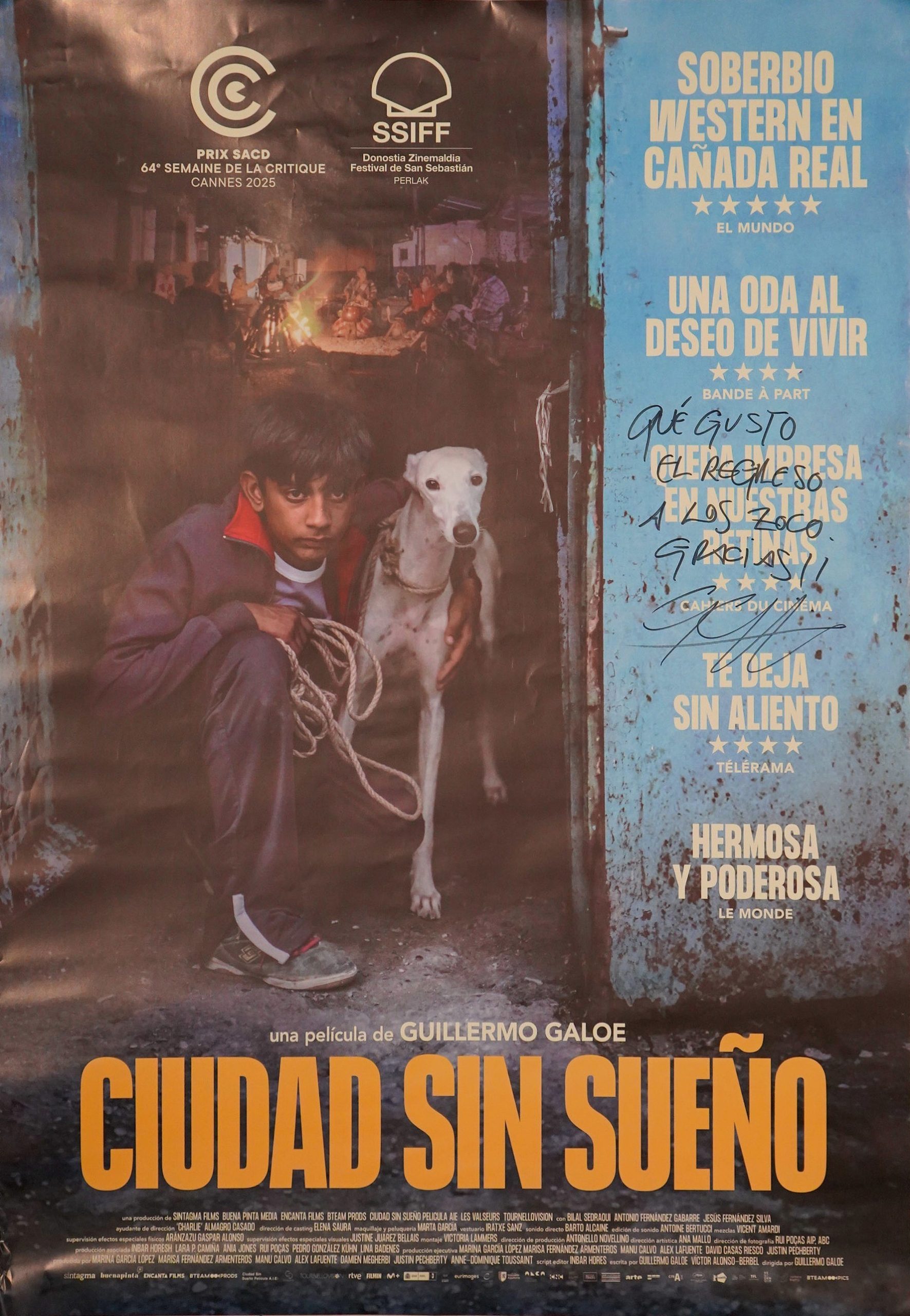 DIRECTORES EN EL ZOCO. GUILLERMO GALOE presenta «Ciudad sin sueño»