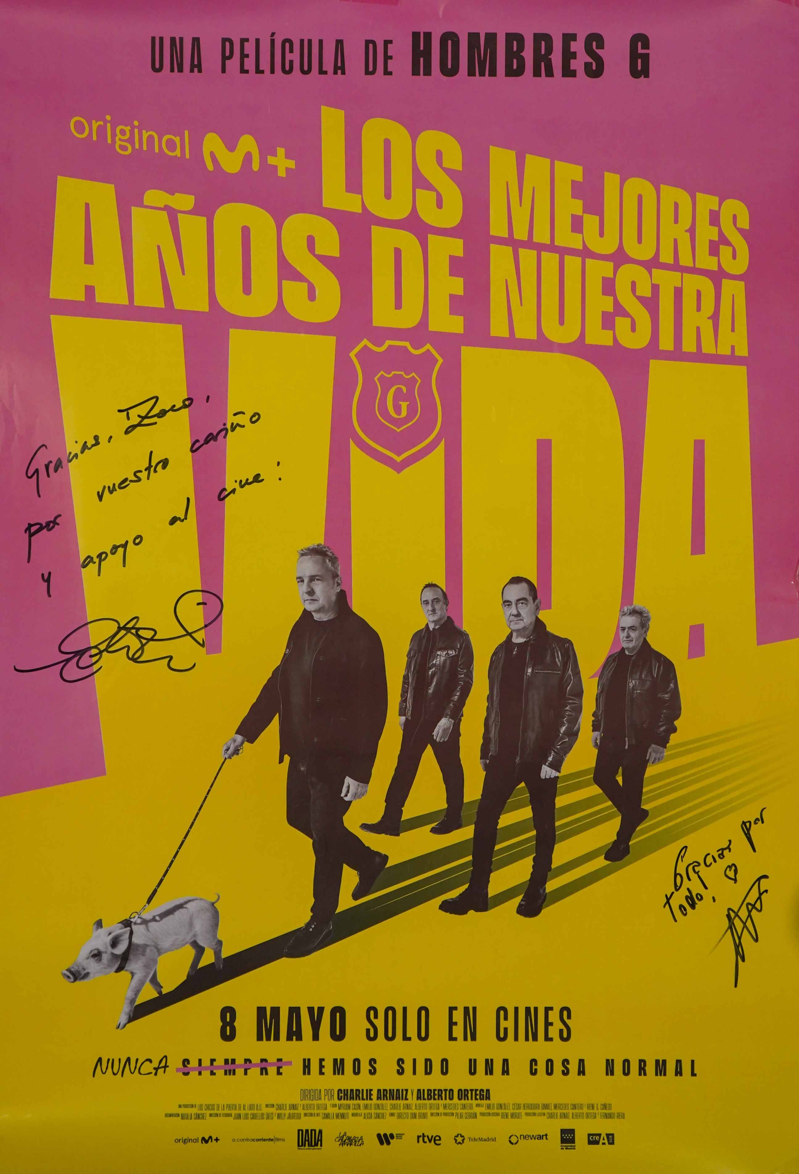 DIRECTORES EN EL ZOCO y GET BACK! MUSIC DOC FEST. CHARLIE ARNAIZ y ALBERTO ORTEGA presentan «Los mejores años de nuestra vida»