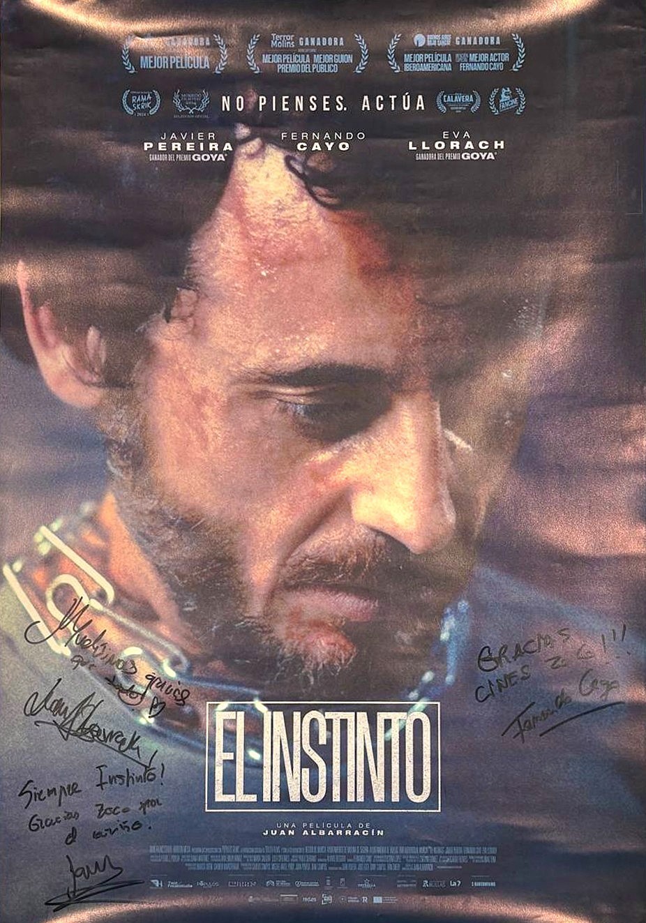 DIRECTORES EN EL ZOCO:  JUAN ALBARRACÍN, JAVIER PEREIRA y FERNANDO CAYO presentan «El instinto»