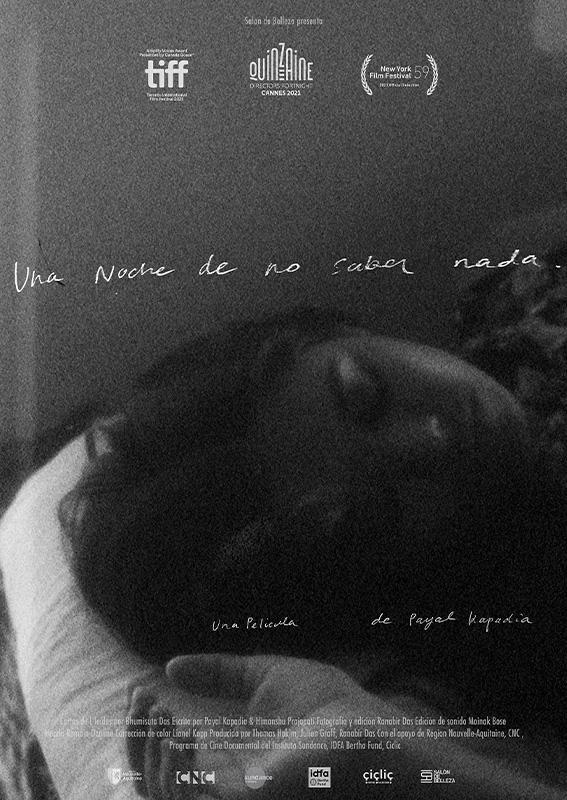 PROYECCIÓN ESPECIAL: UNA NOCHE SIN SABER NADA V.O.S.