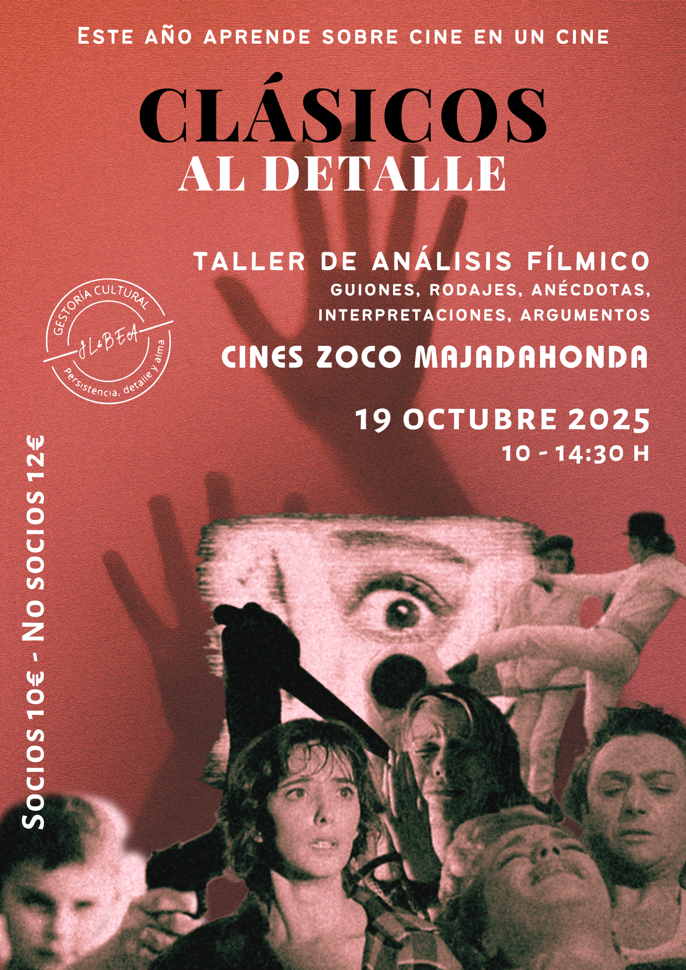 TALLER DE ANÁLISIS FÍLMICO – 11ª sesión del CICLO CLÁSICOS AL DETALLE: «Tesis»