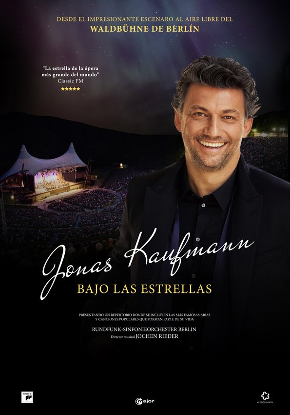 ÓPERA EN DIFERIDO: «Jonas Kaufmann: Bajo las estrellas»