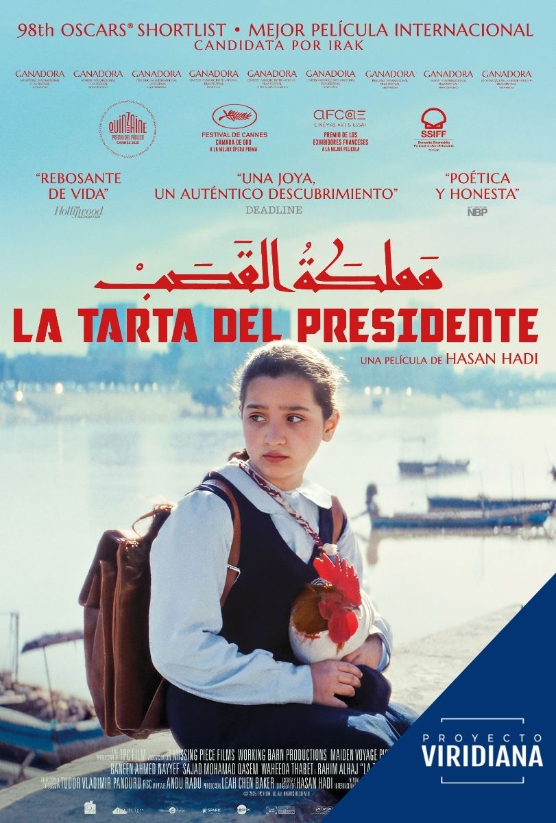 PROYECTO VIRIDIANA (coloquio online). HASAN HADI presenta: «LA TARTA DEL PRESIDENTE» V.O.S.