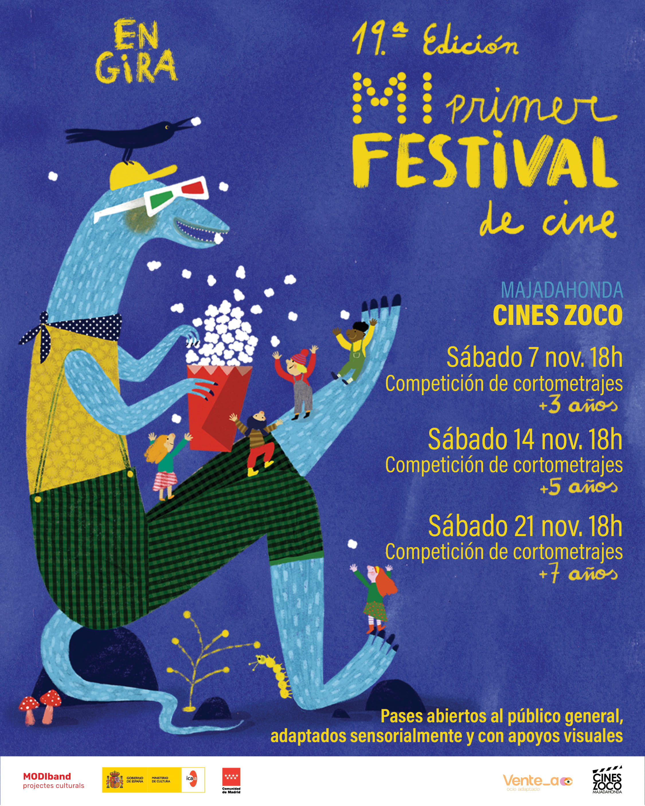 MI PRIMER FESTIVAL 2026: Competición cortometrajes +3 AÑOS