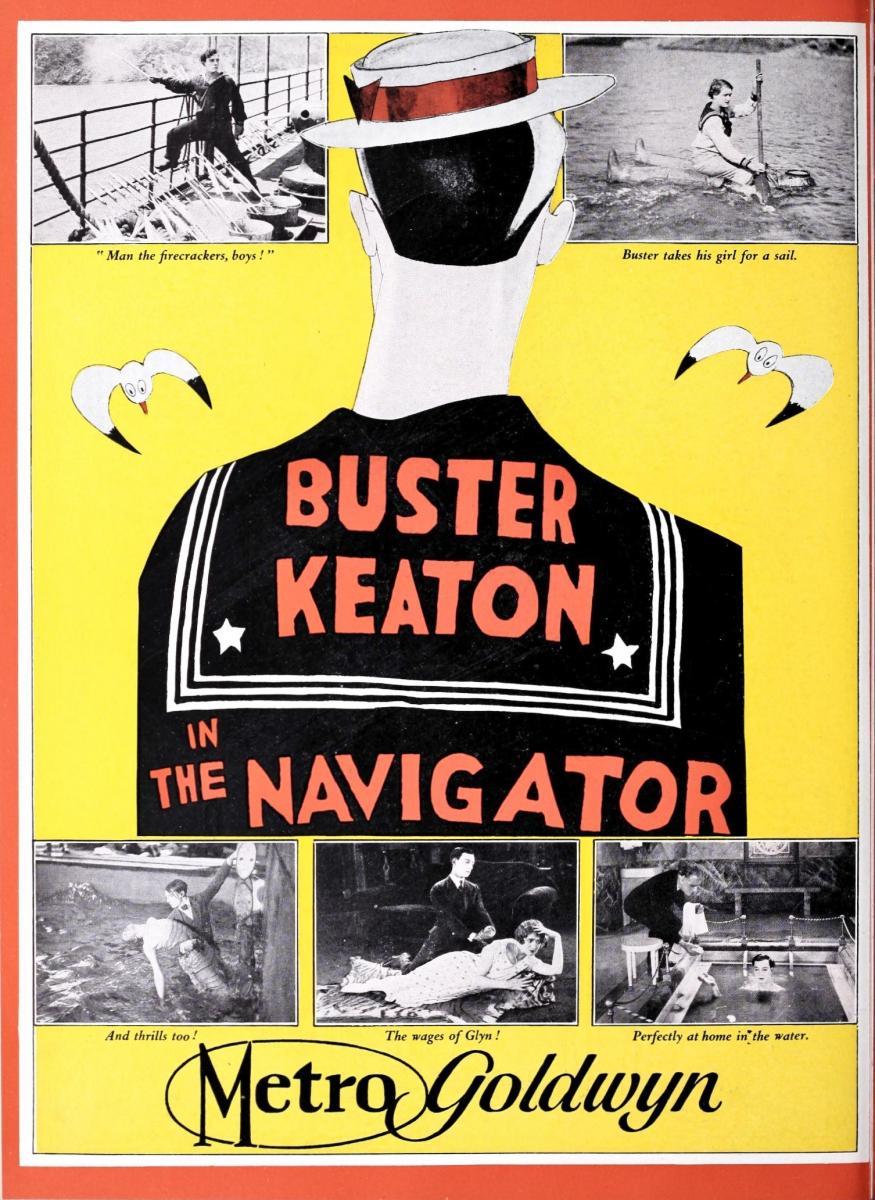 CINE MUDO CON PIANISTA EN DIRECTO (ADRIÁN BEGOÑA): «EL NAVEGANTE» (Buster Keaton)