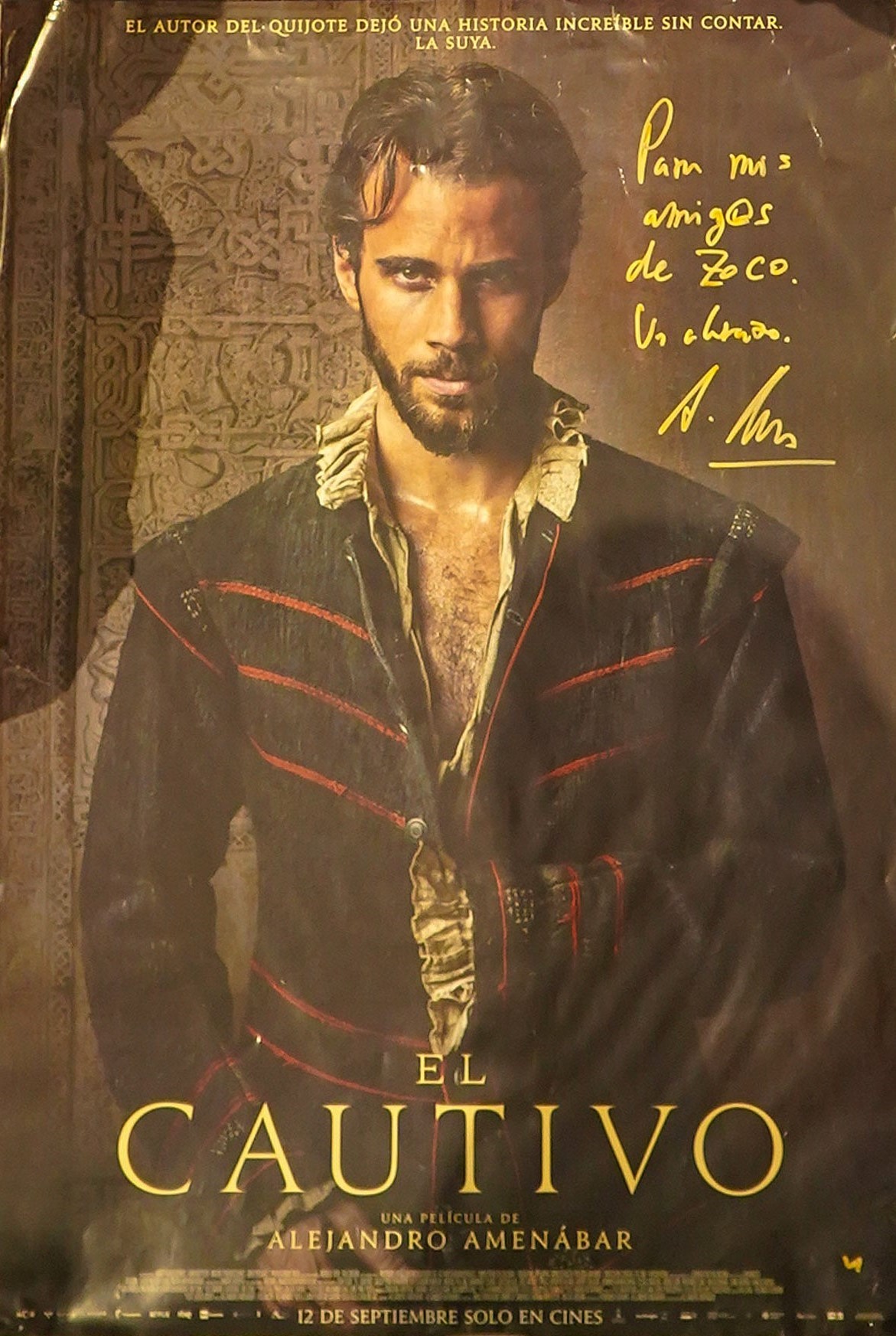 DIRECTORES EN EL ZOCO. ALEJANDRO AMENÁBAR presenta «El cautivo»