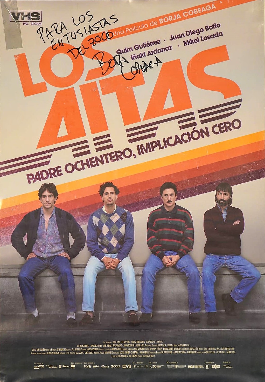 DIRECTORES EN EL ZOCO. BORJA COBEAGA presenta «Los aitas»